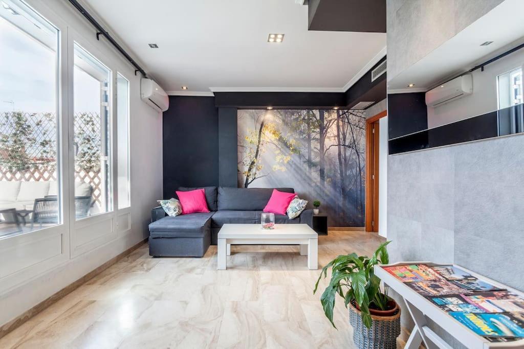 Penthouse On The Beach Valência Exterior foto